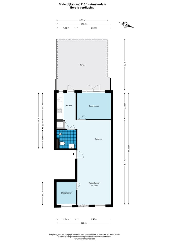 Foto 31 van Bilderdijkstraat 116-1