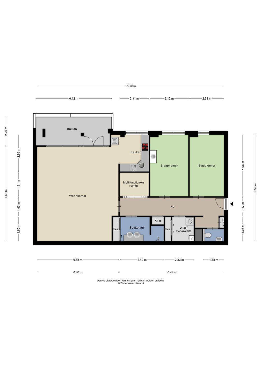 Foto 37 van Haemstedelaan 1-C