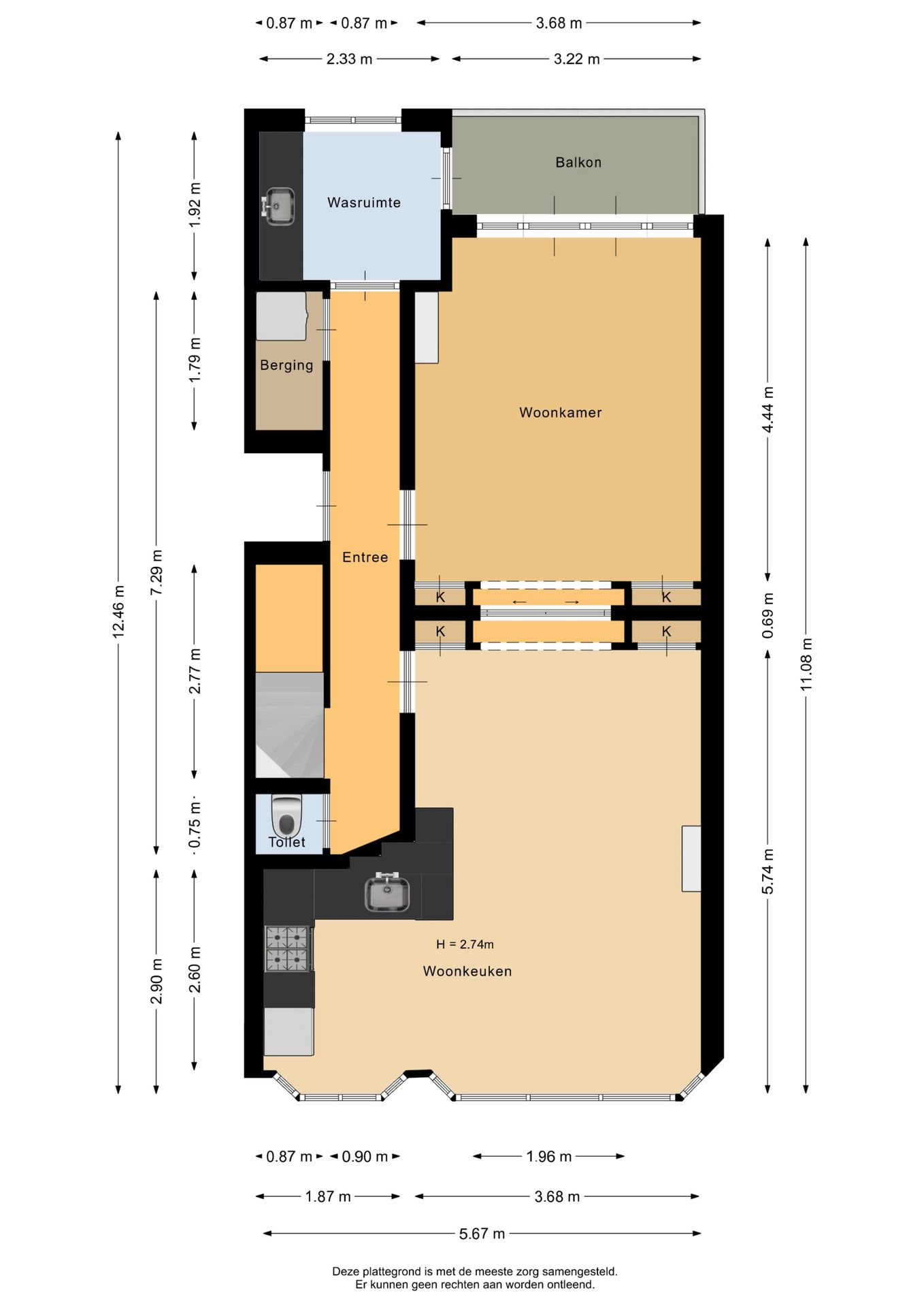 Foto 44 van Walenburgerweg 90-A02