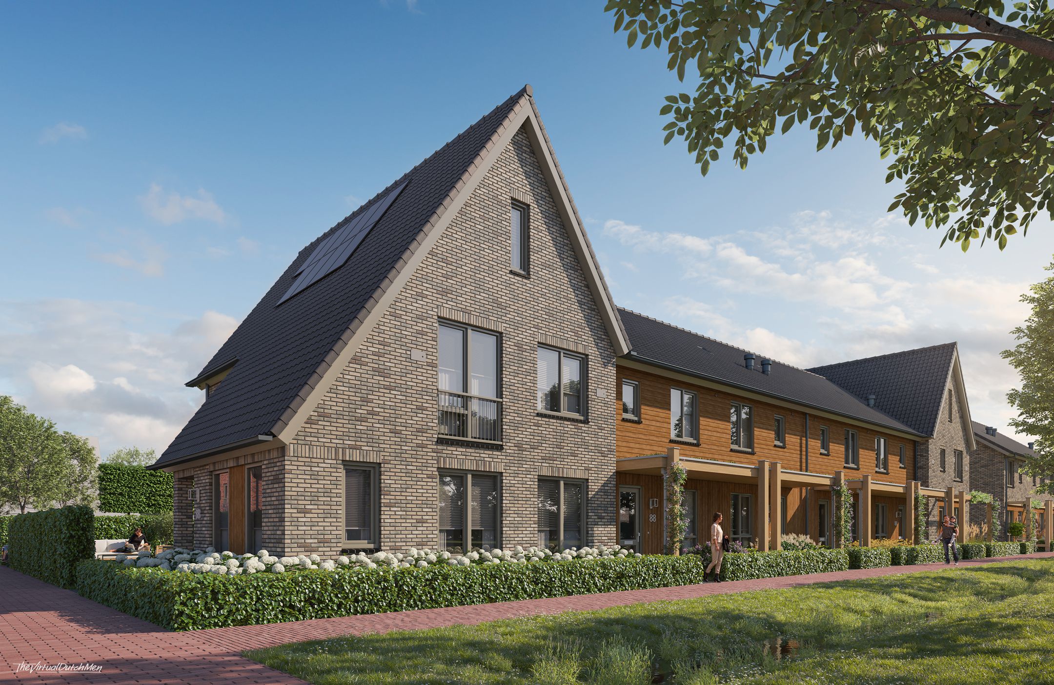 Foto van Buitenveen - 21 woningen