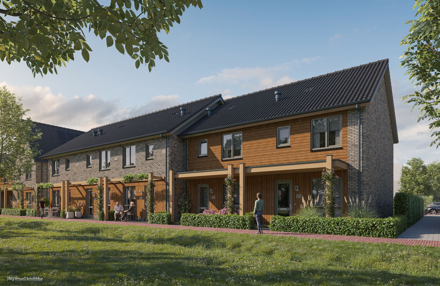 Foto 8 van Buitenveen - 21 woningen