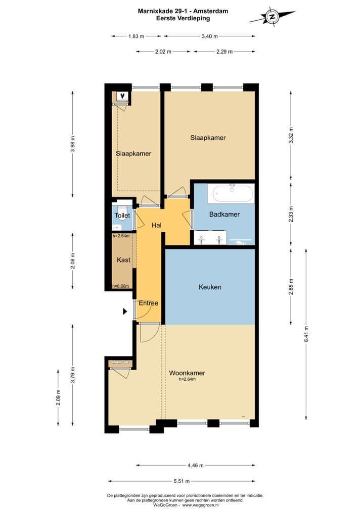 Foto 22 van Marnixkade 29-1