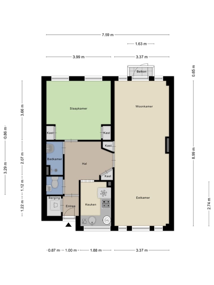 Foto 24 van Herman Robbersstraat 110-D
