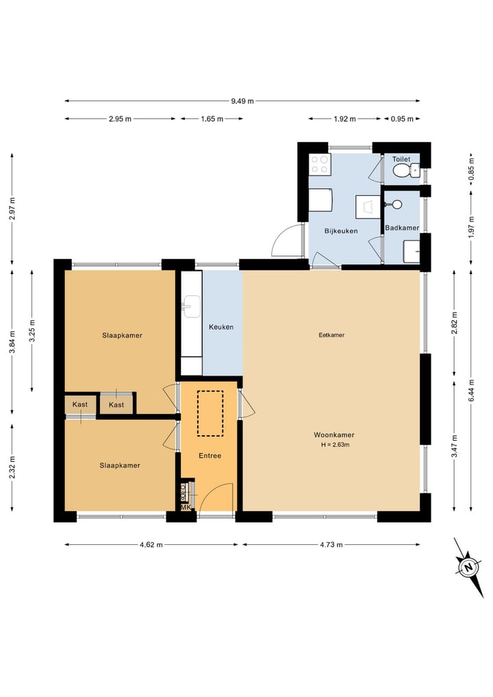 Foto 39 van Hogestraat 6-A