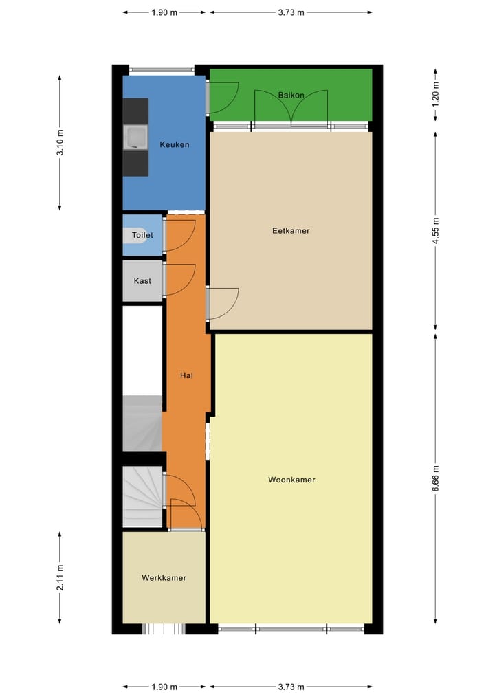 Foto 25 van Pleinweg 13-B