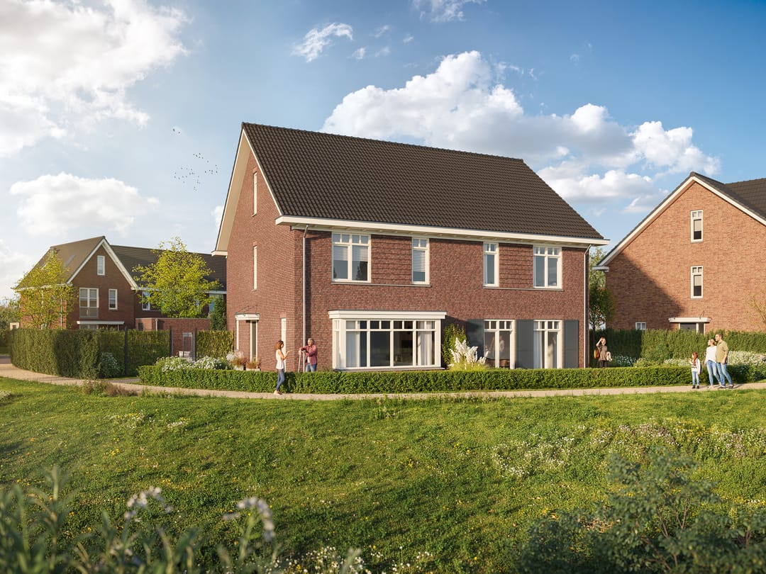 Foto 1 van Twee-onder-een-kapwoning Kamillehof (Bouwnr. 36)