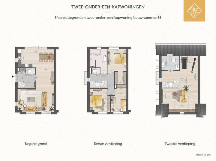 Photo 3 of Twee-onder-een-kapwoning Kamillehof (Bouwnr. 36)