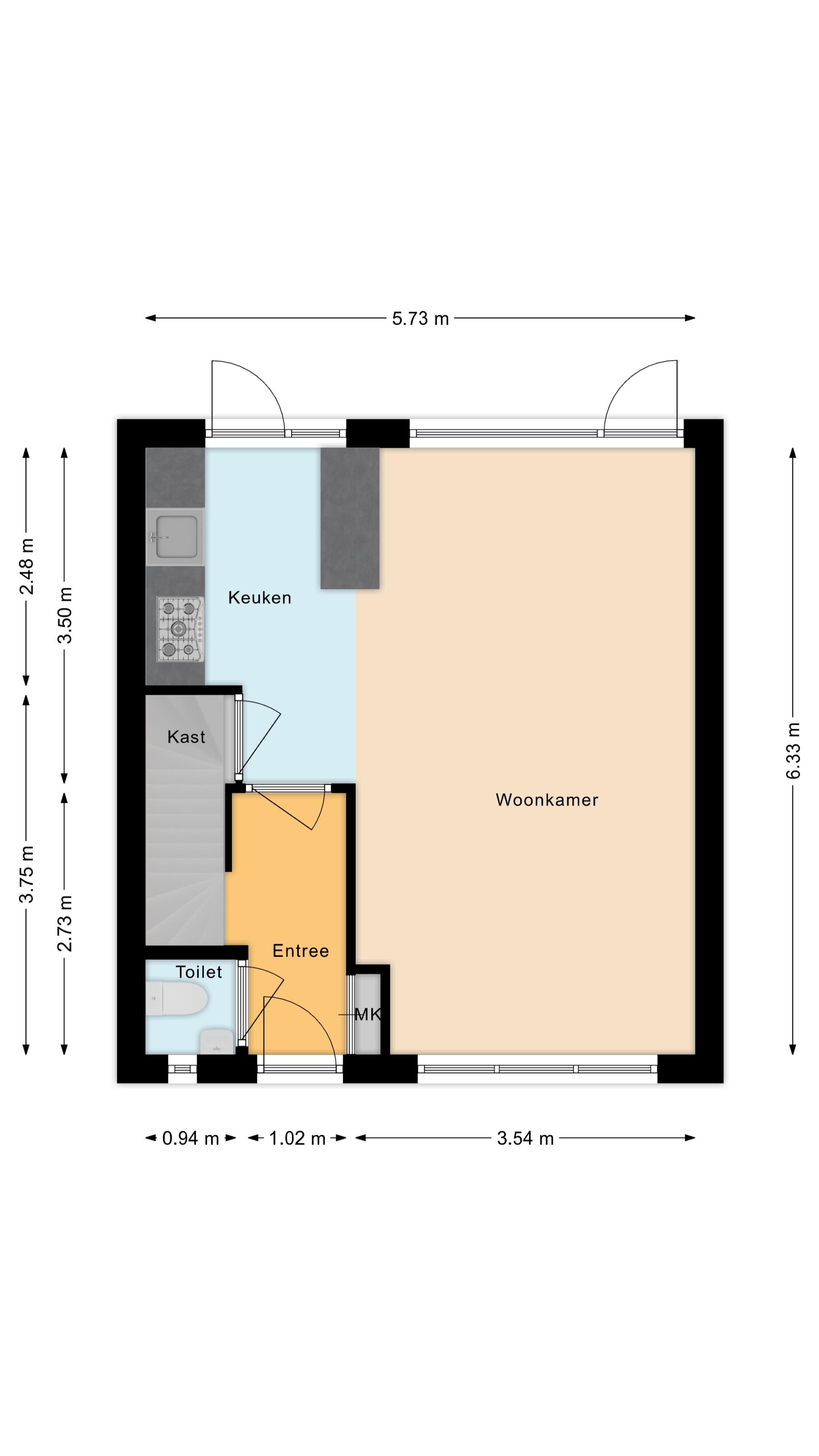 Foto 30 van Gentiaanstraat 7