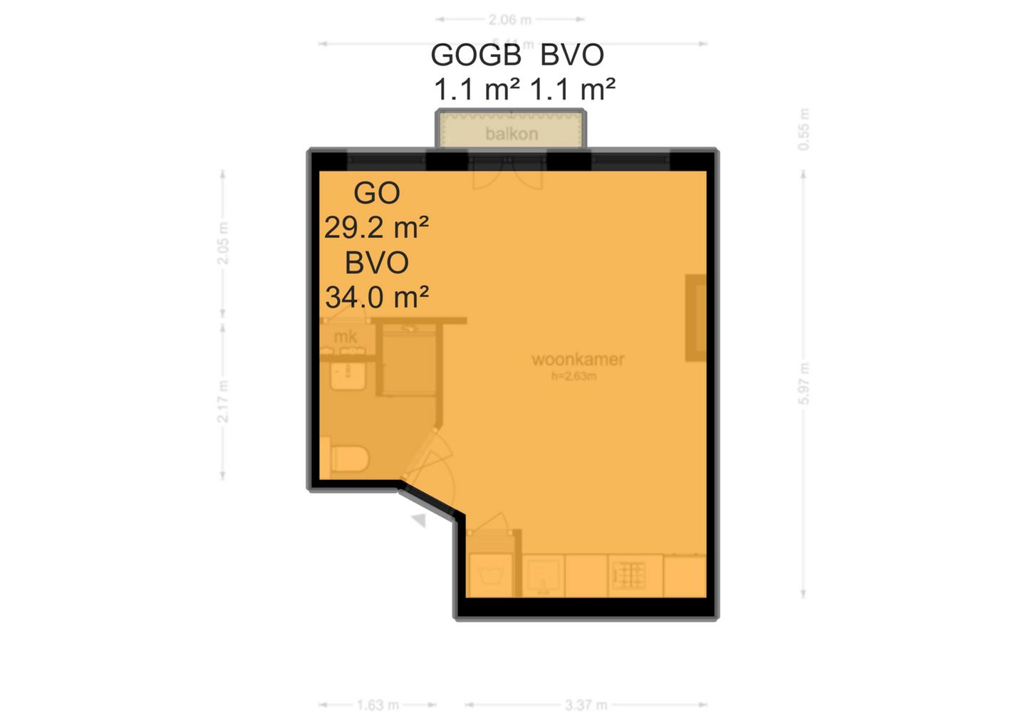 Foto 20 van Graaf Florisstraat 19-3V