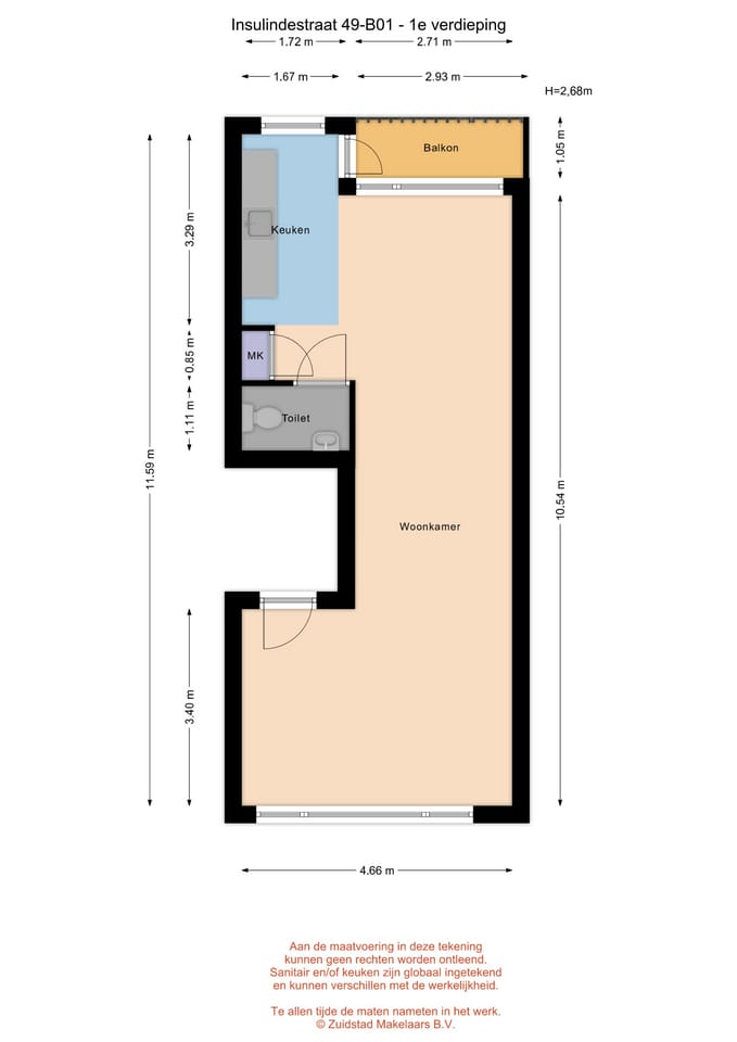 Foto 22 van Insulindestraat 49-B01