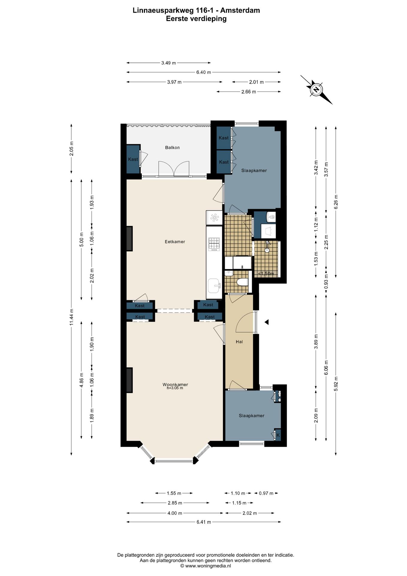 Foto 29 van Linnaeusparkweg 116-1