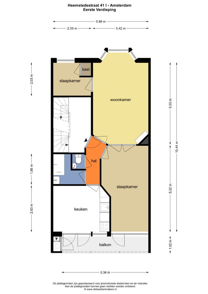 Foto 23 van Heemstedestraat 41-1