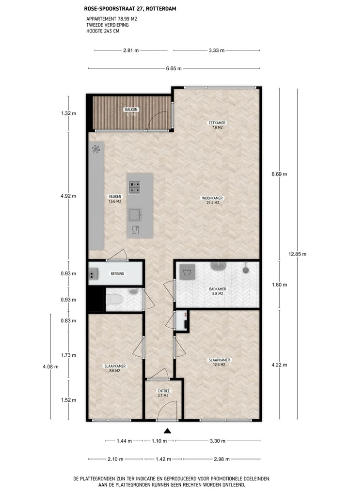 Foto 19 van Rose-Spoorstraat 27