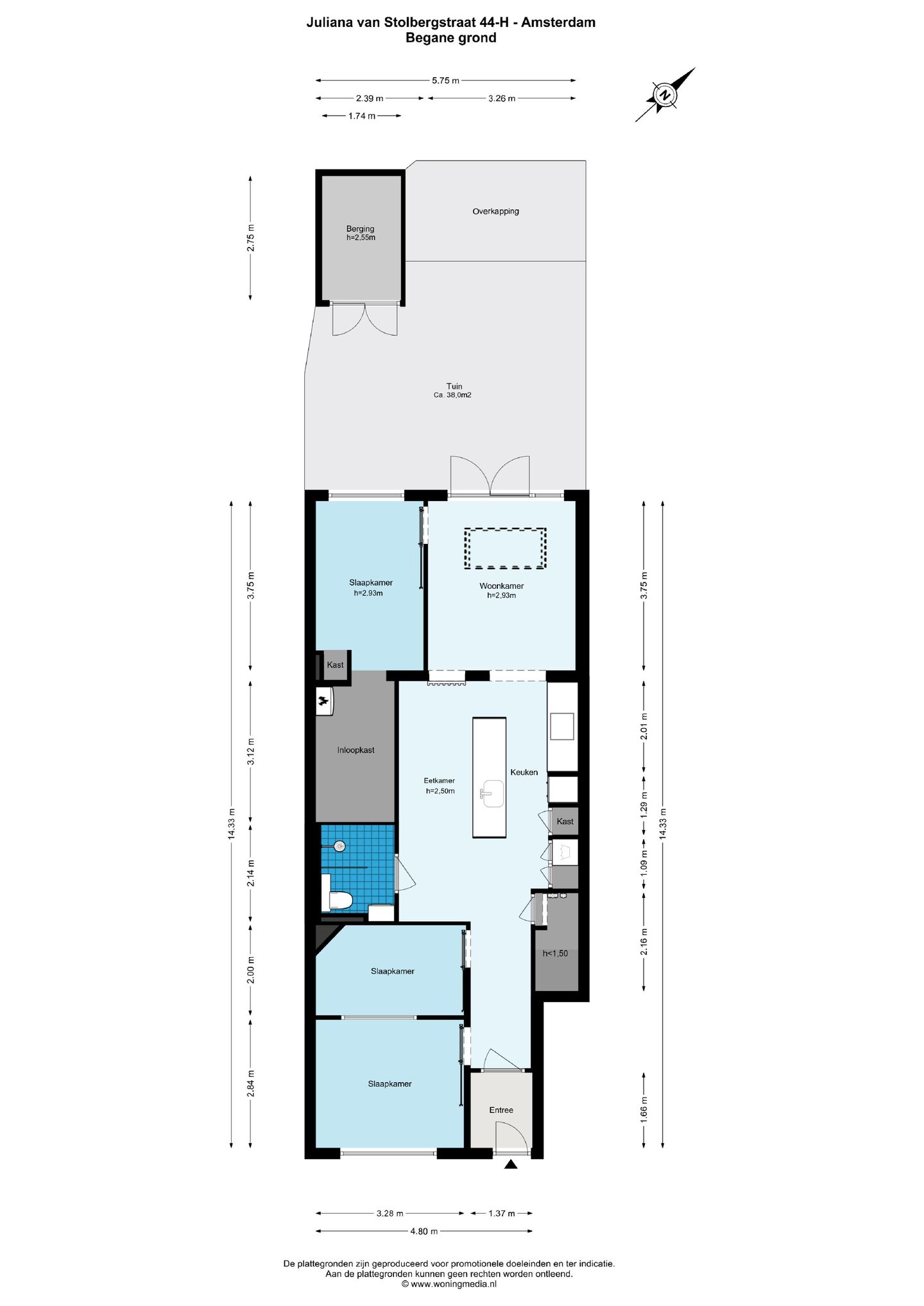 Foto 34 van Juliana van Stolbergstraat 44-H