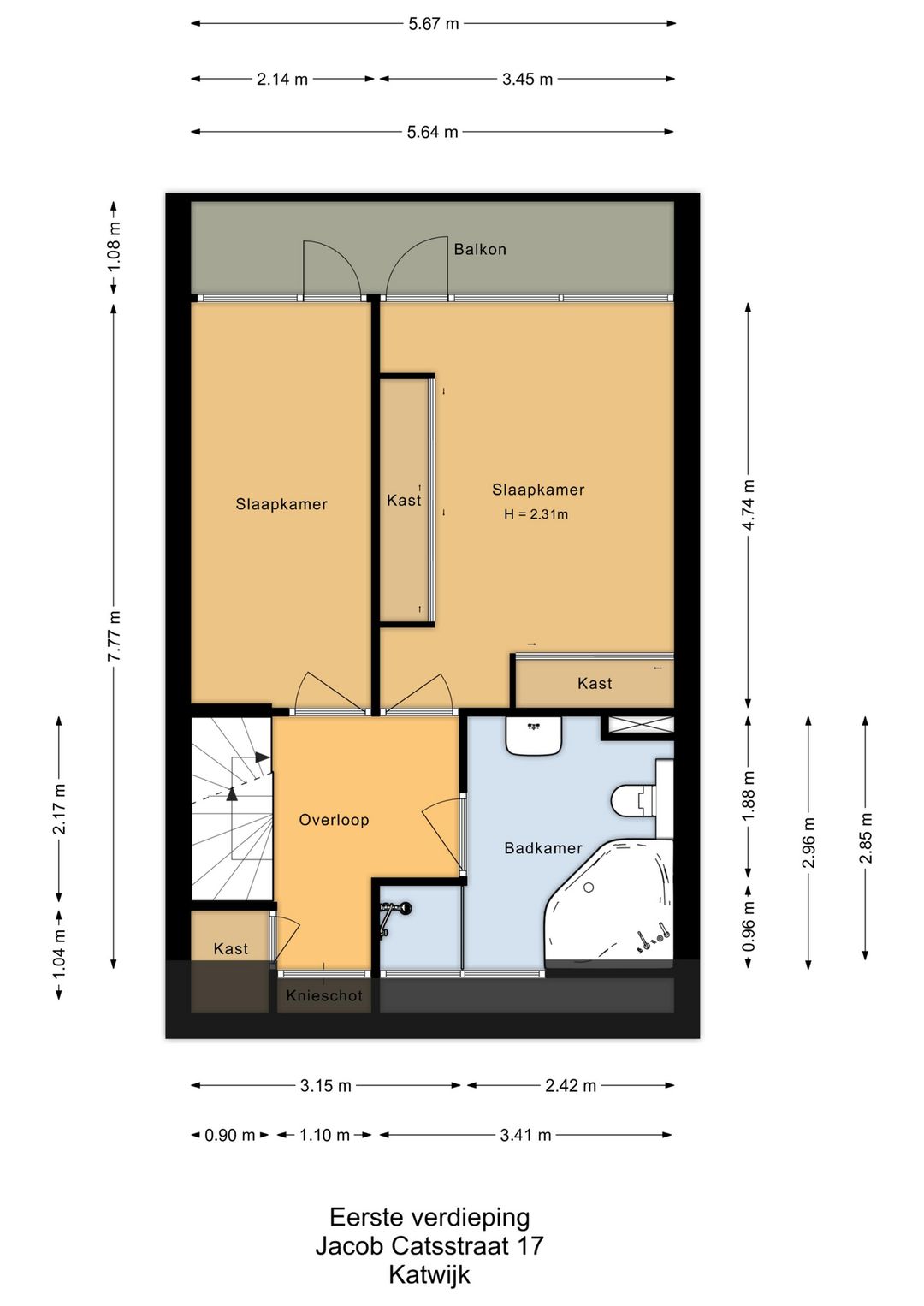Foto 31 van Jacob Catsstraat 17