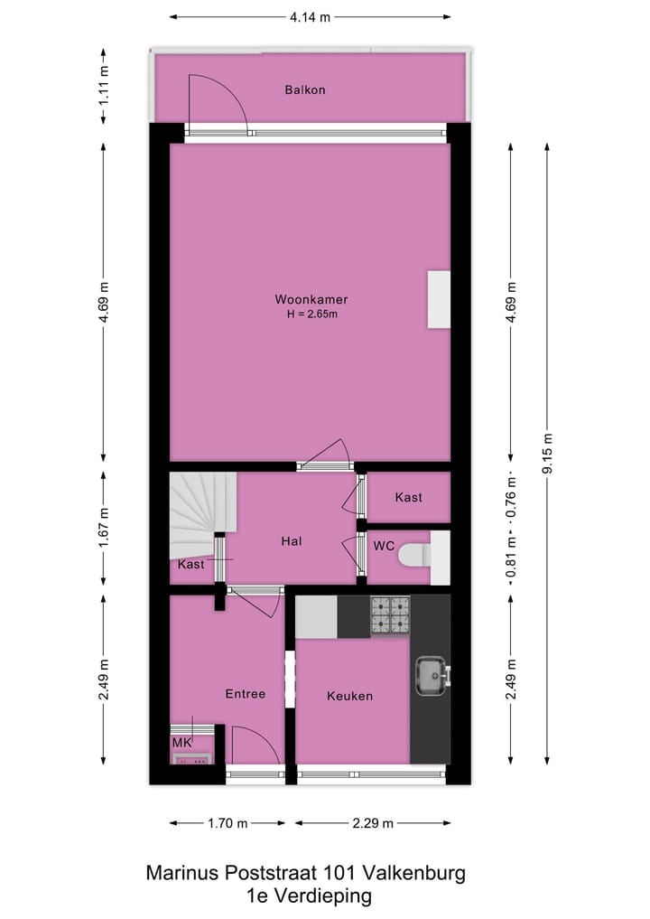 Foto 26 van Marinus Poststraat 101