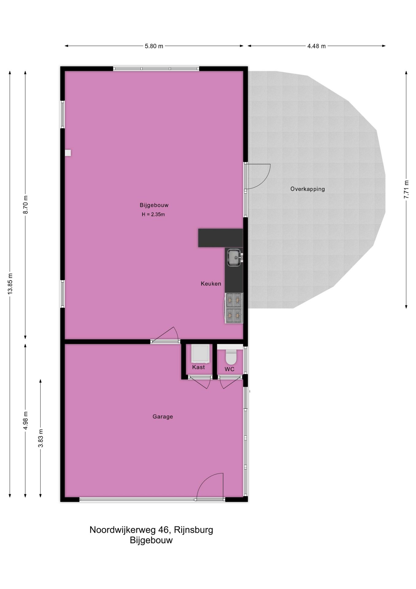 Foto 70 van Noordwijkerweg 46