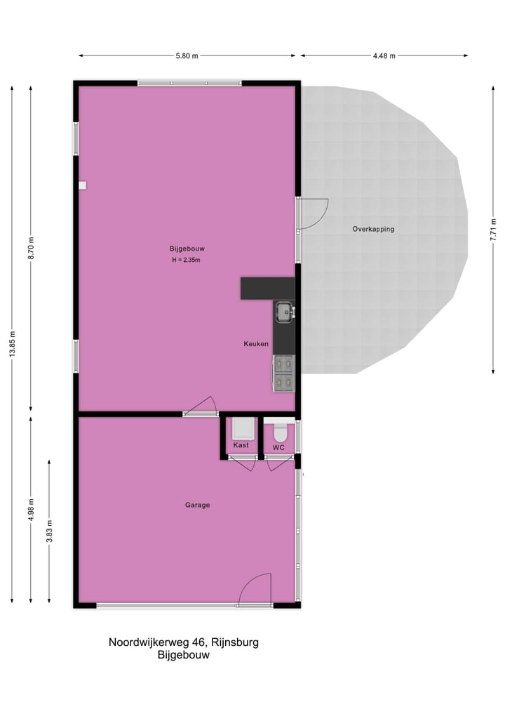 Foto 70 van Noordwijkerweg 46