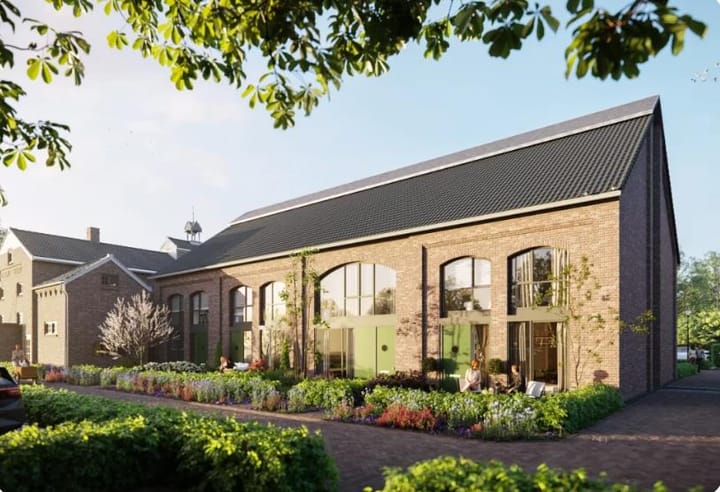 Image of De Klokkengietery - Hal Petit  Row house