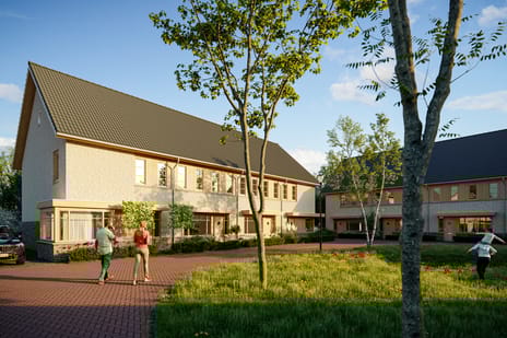 Foto van De Klokkengietery - Rij- en hoekwoningen Tussenwoning