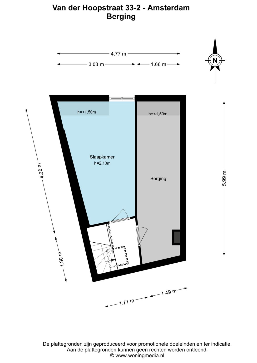 Foto 23 van Van der Hoopstraat 33-2
