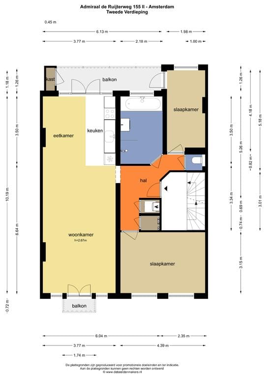 Foto 20 van Admiraal De Ruijterweg 155-2