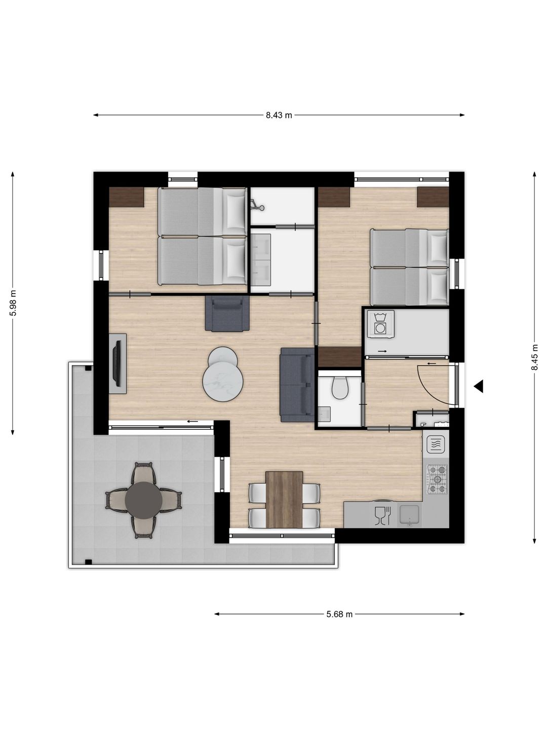 Foto 16 van Nieuwesluisweg 1-A705