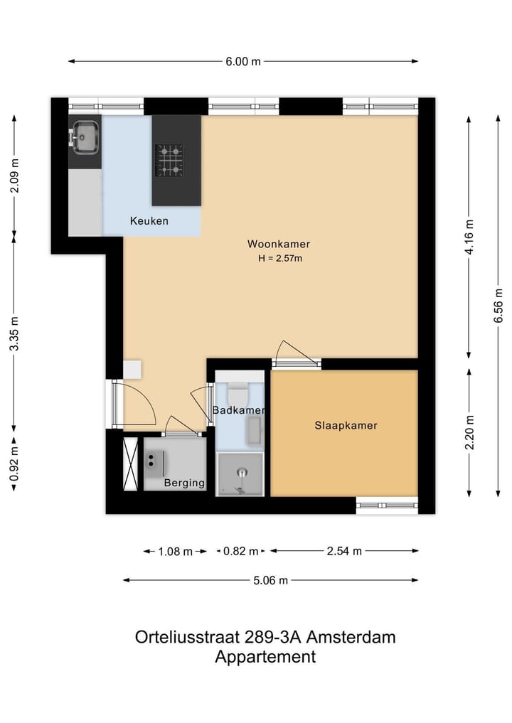 Foto 28 van Orteliusstraat 289-3A
