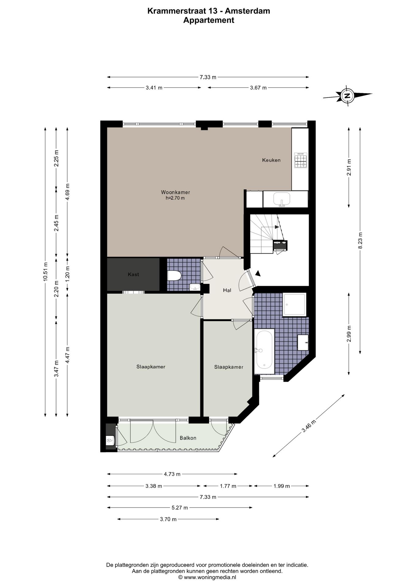 Foto 30 van Krammerstraat 13-1