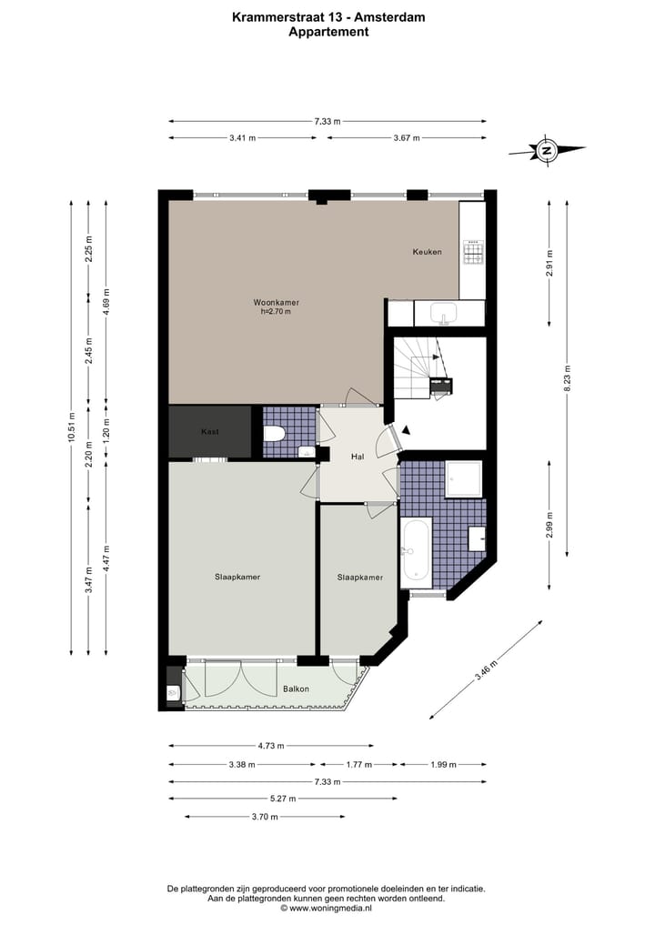 Foto 30 van Krammerstraat 13-1