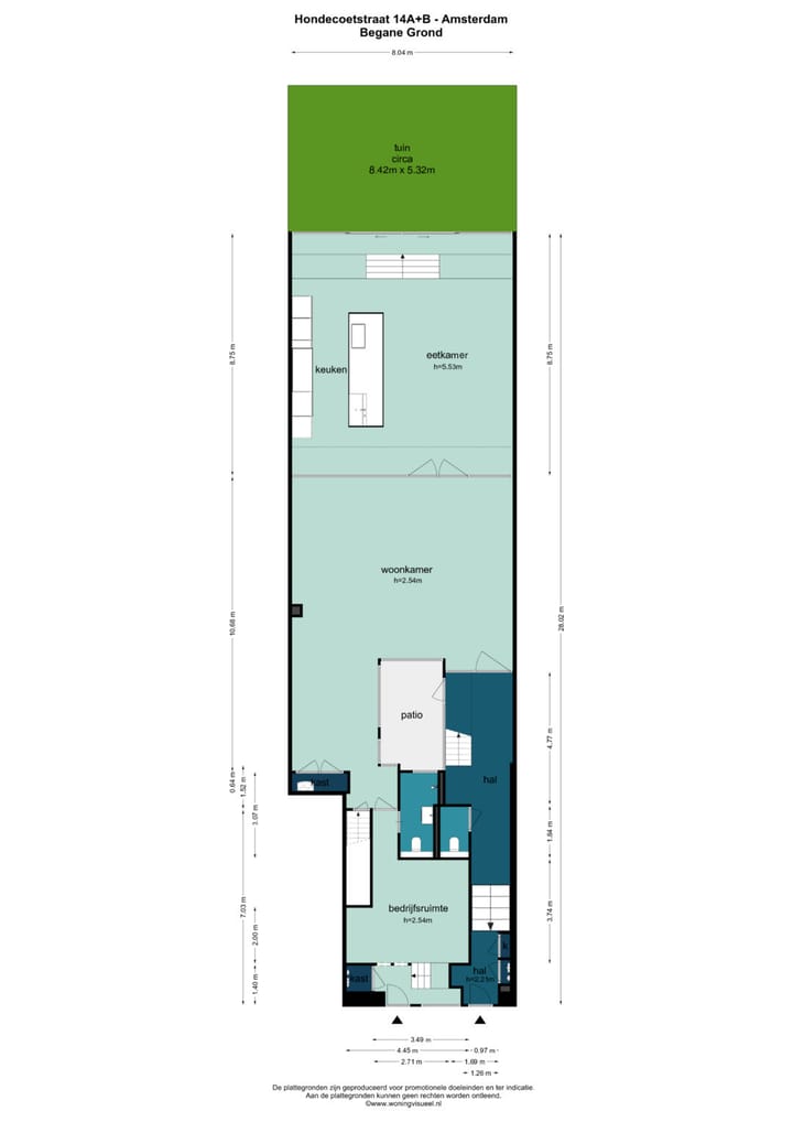 Foto 37 van Hondecoeterstraat 14-A