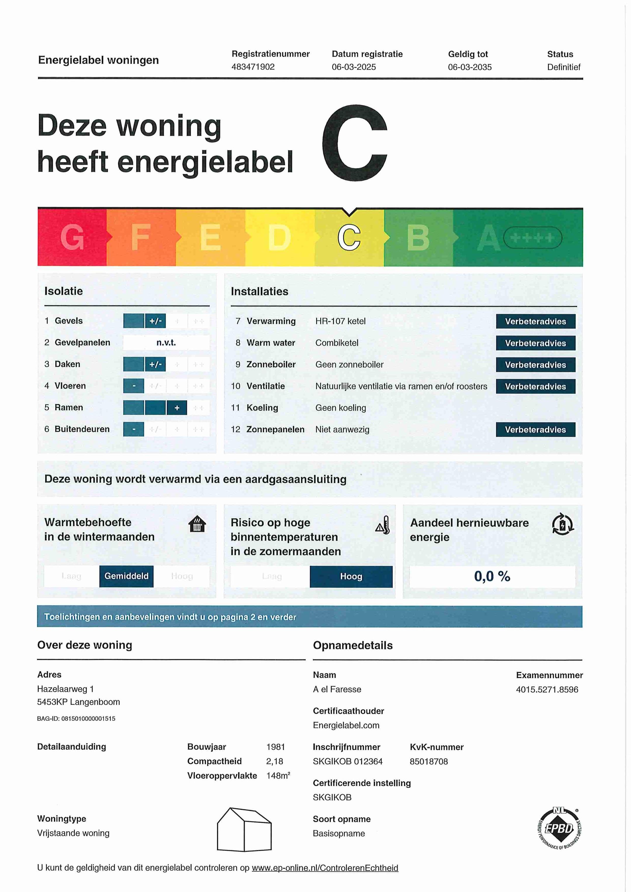 Foto 42 van Hazelaarweg 1