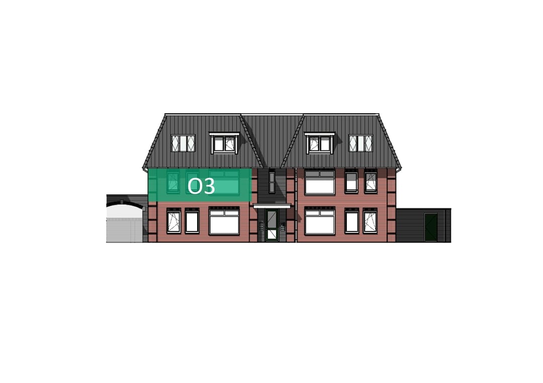 Foto 2 van Appartement (Bouwnr. O3)