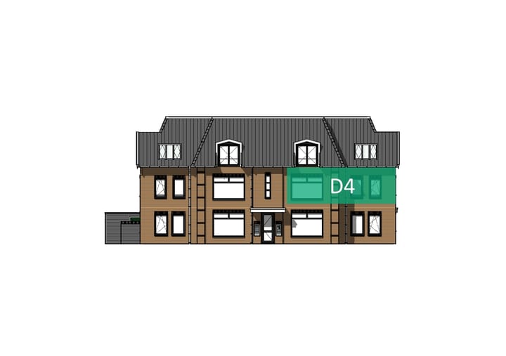 Foto 2 van Appartement (Bouwnr. D4)