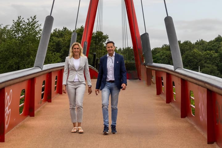 Een promotiefoto voor op kantoor