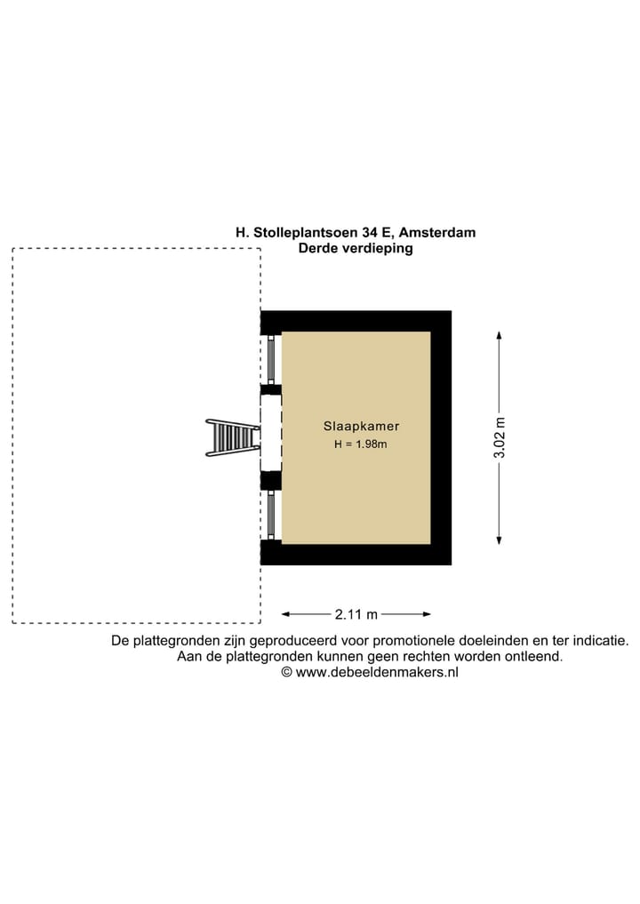 Foto 17 van H. Stolleplantsoen 34-E