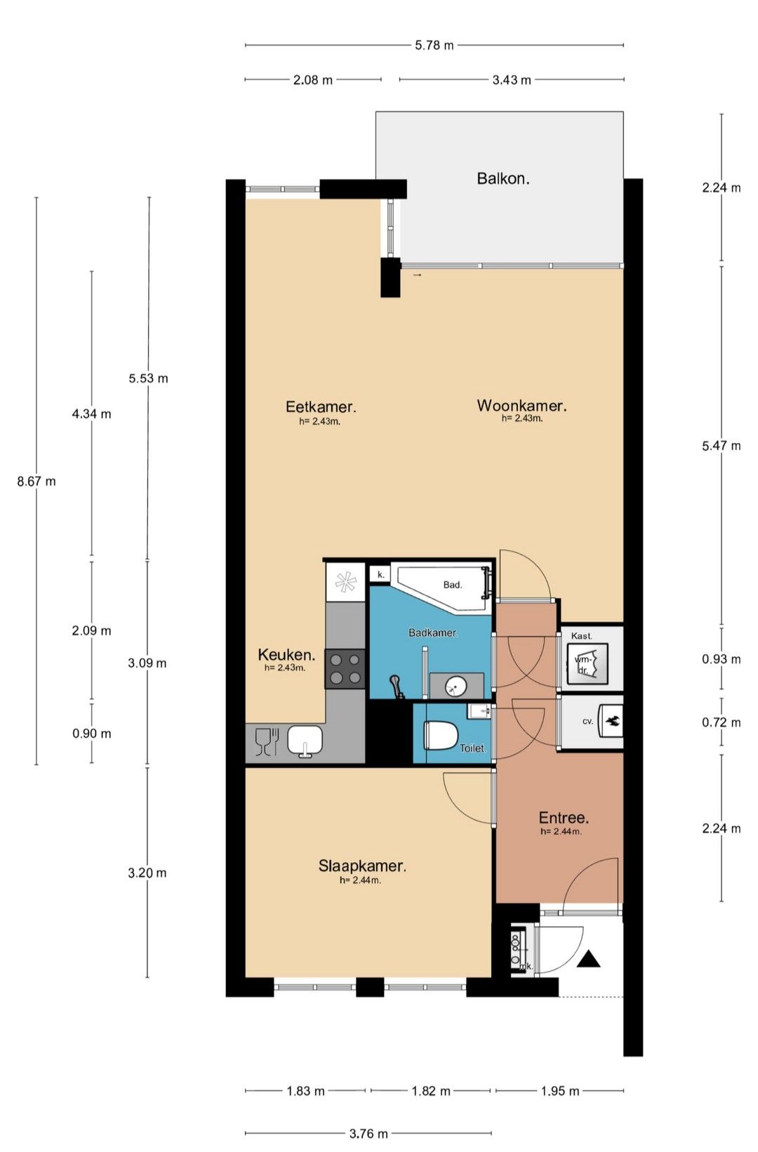 Foto 38 van Graaf Adolflaan 100