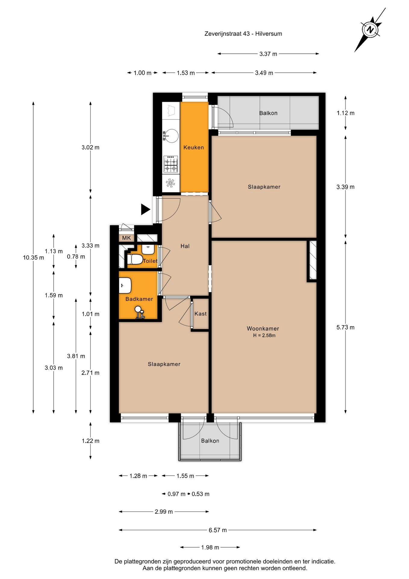 Foto 33 van Zeverijnstraat 43