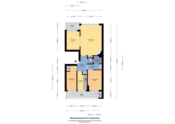 Foto 19 van Blancefloorstraat 20-3