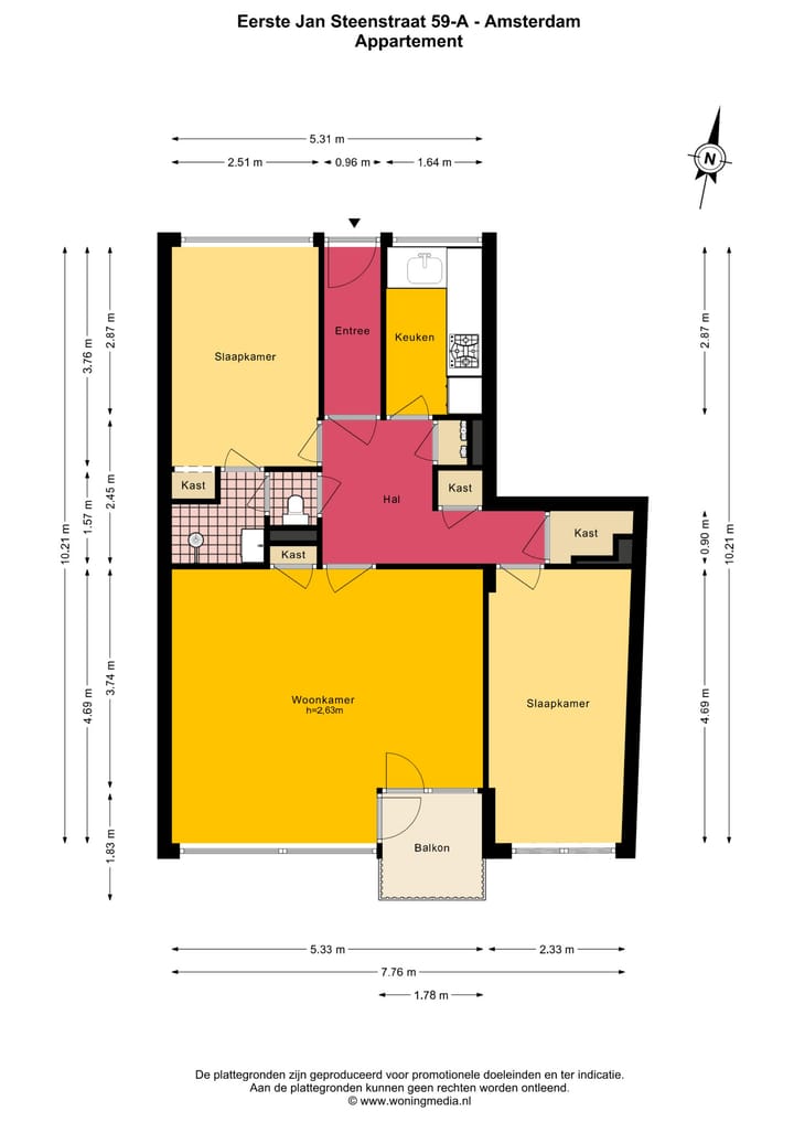Foto 20 van Eerste Jan Steenstraat 59-A
