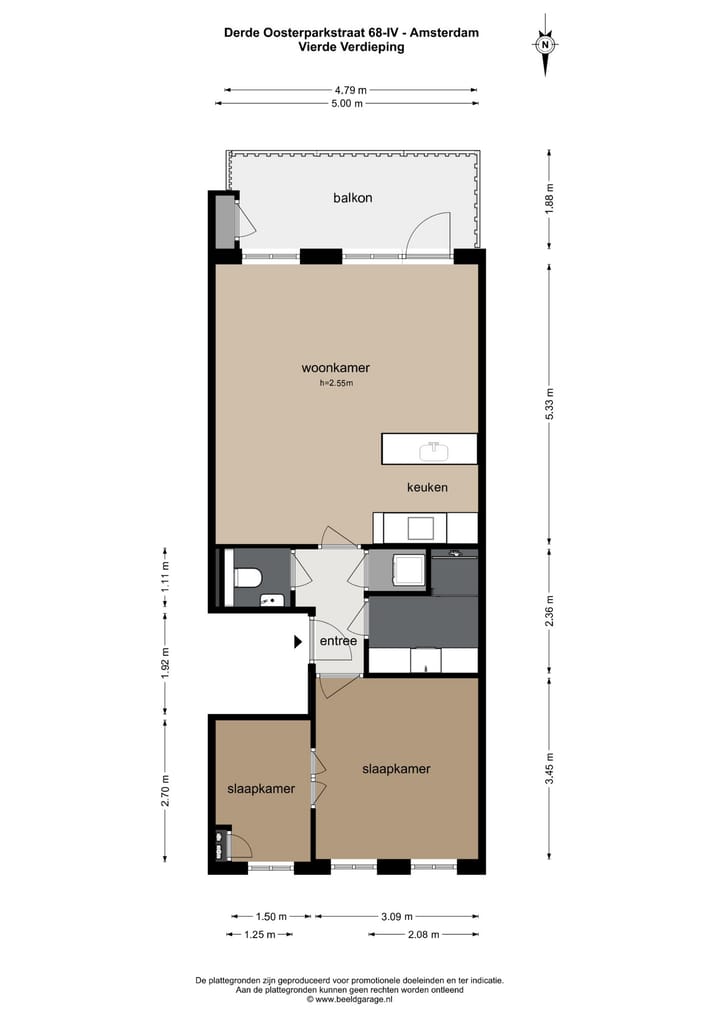 Foto 29 van Derde Oosterparkstraat 68-3