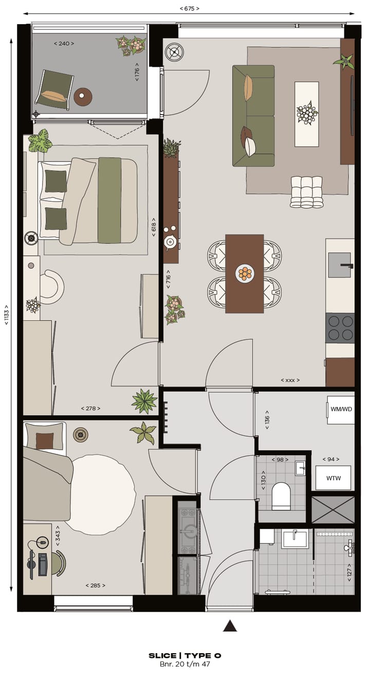 Photo 2 of Appartement type O (Bouwnr. 192)