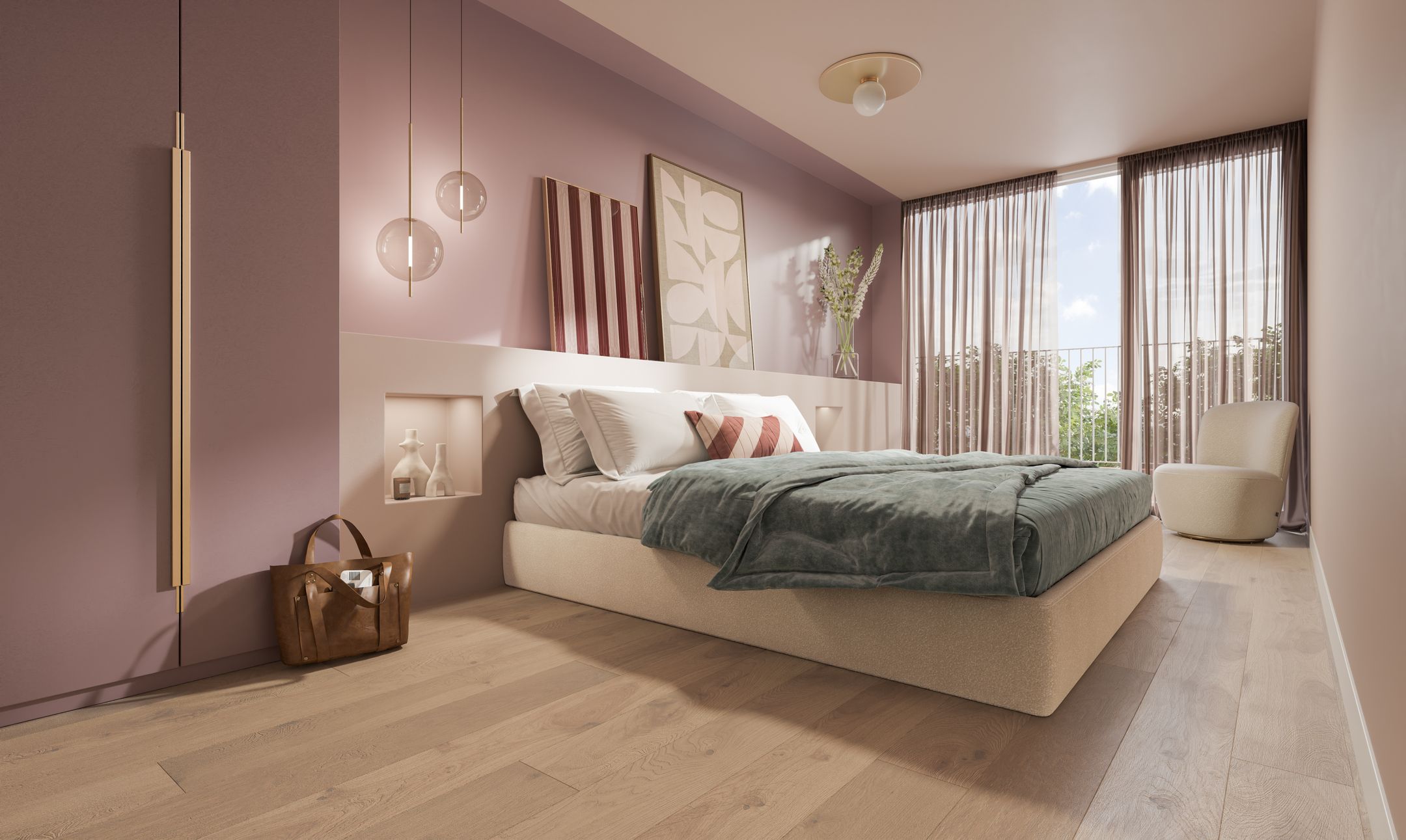 Appartement type O (Bouwnr. 211), Amsterdam, 1064AB, Noord-Holland, Nederland  