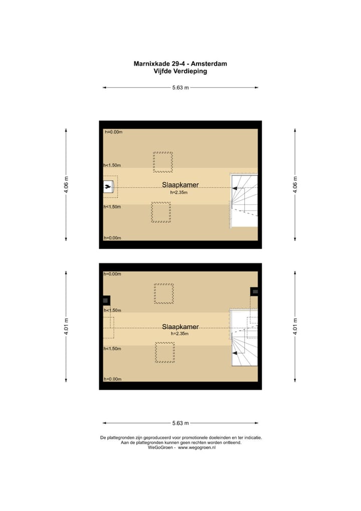 Foto 26 van Marnixkade 29-4