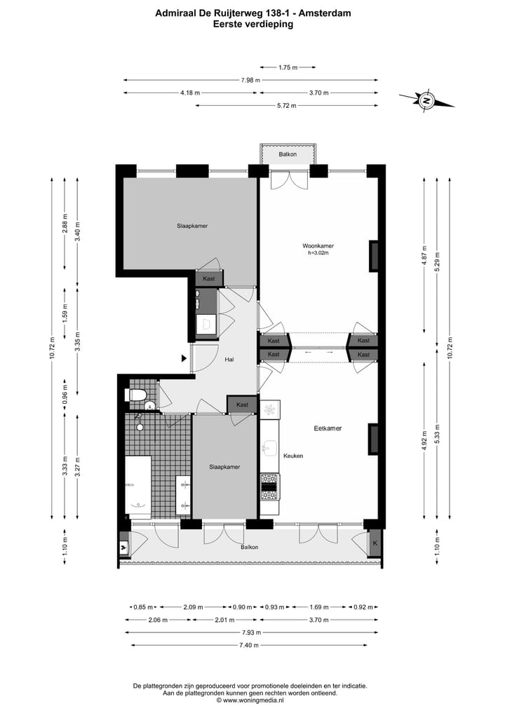 Foto 28 van Admiraal De Ruijterweg 138-1