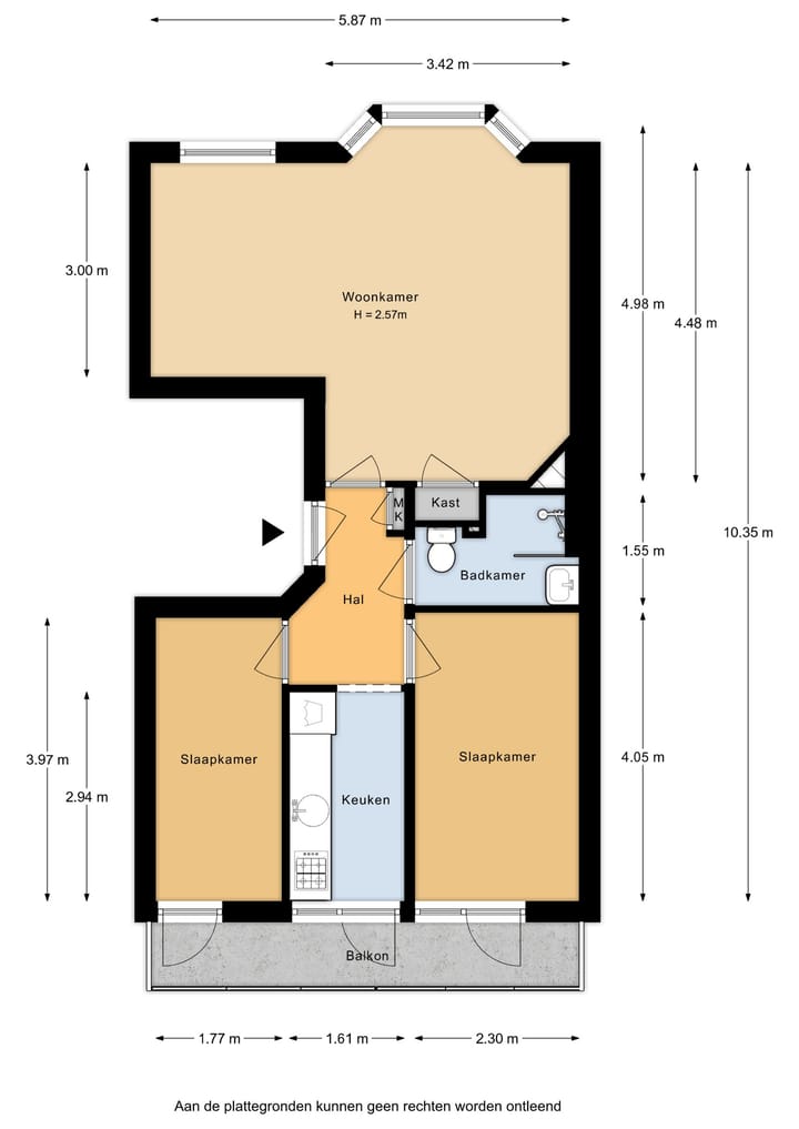 Foto 23 van Vogelenzangstraat 44-3