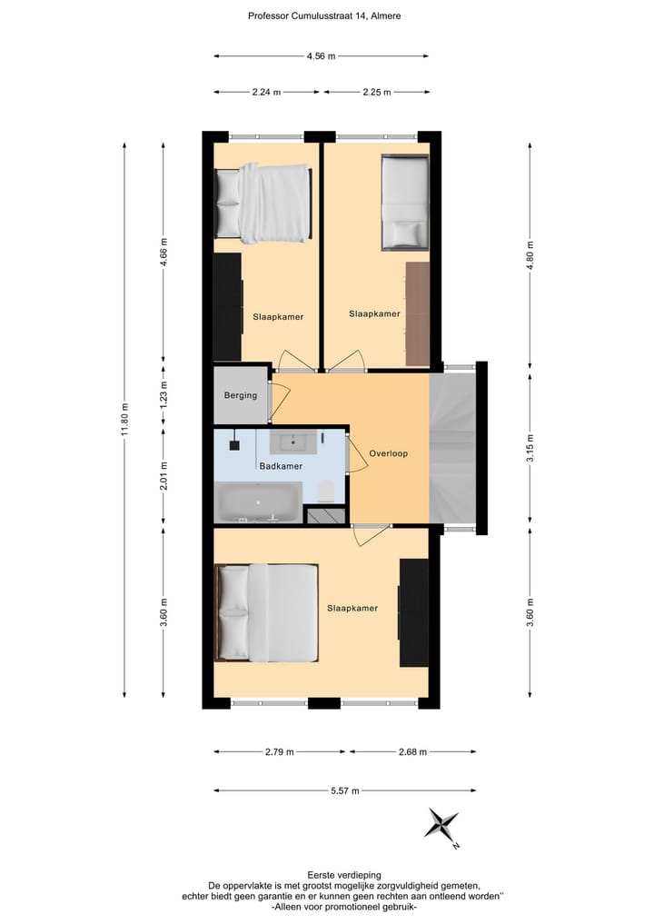 Foto 36 van Professor Cumulusstraat 14