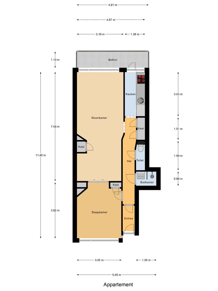 Foto 18 van Bas Jungeriusstraat 134-A