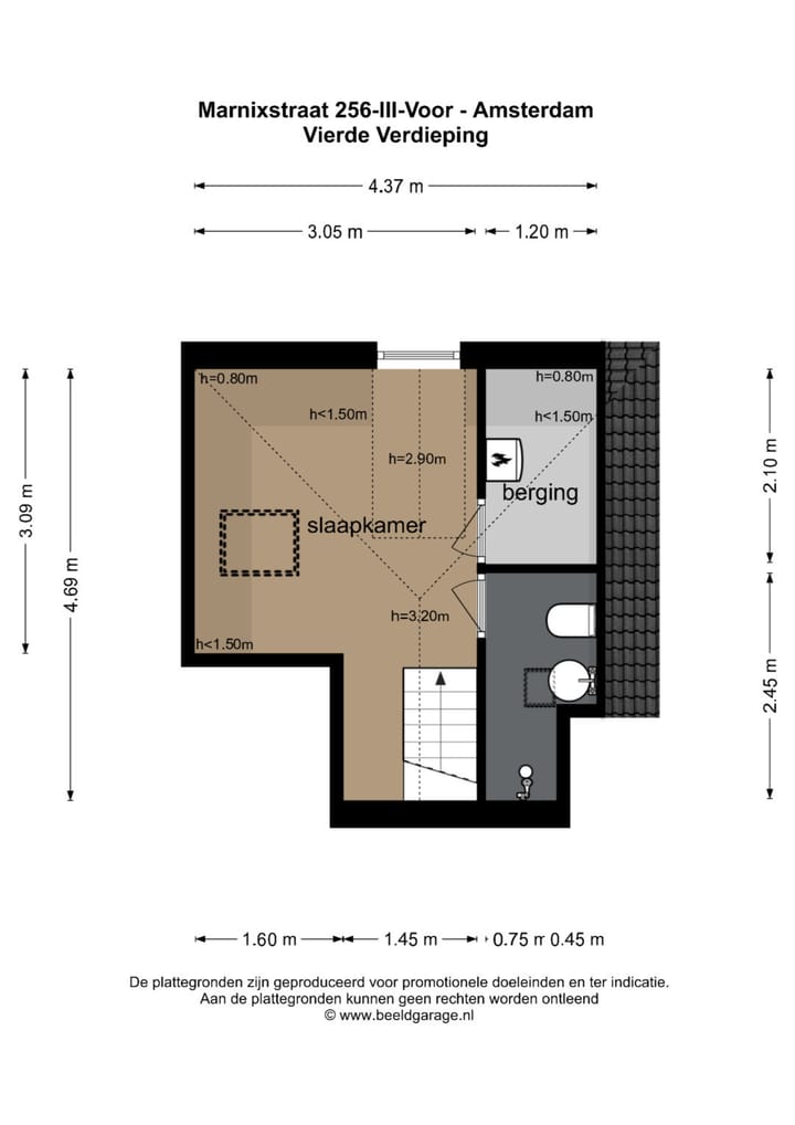 Photo 22 of Marnixstraat 265-3V