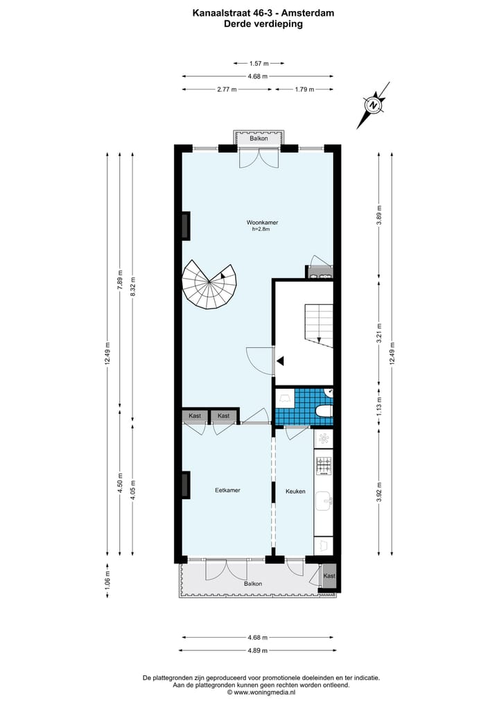 Foto 44 van Kanaalstraat 46-3